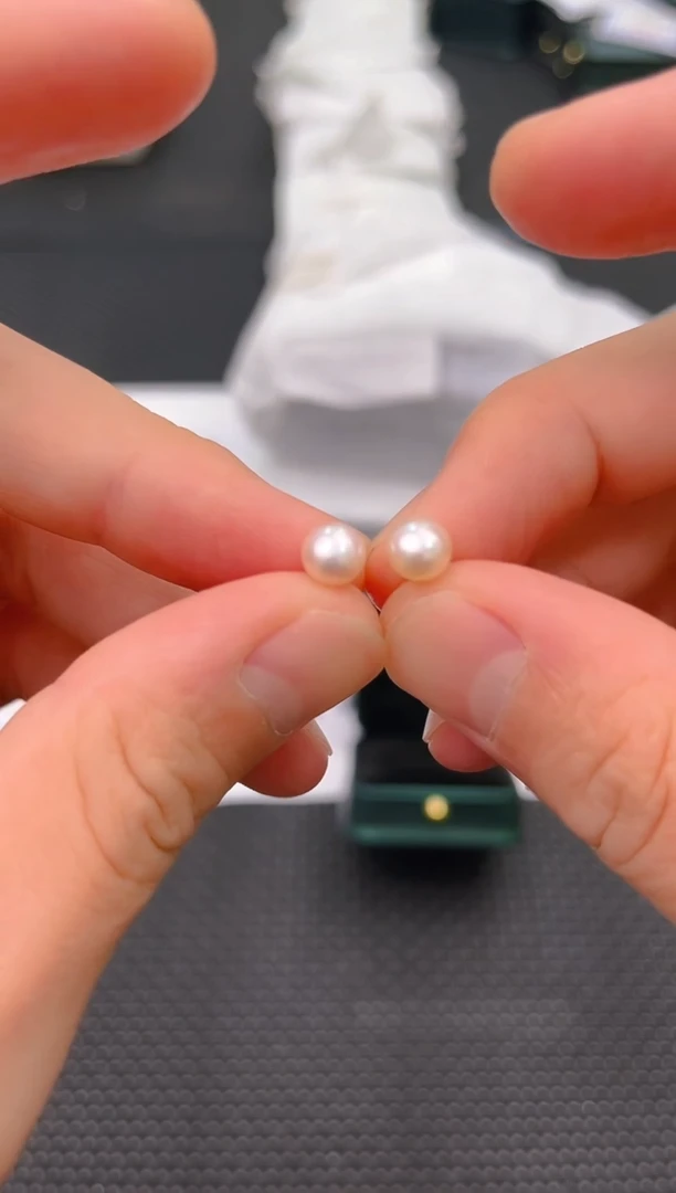 未镶嵌淡水珍珠耳饰ed1048