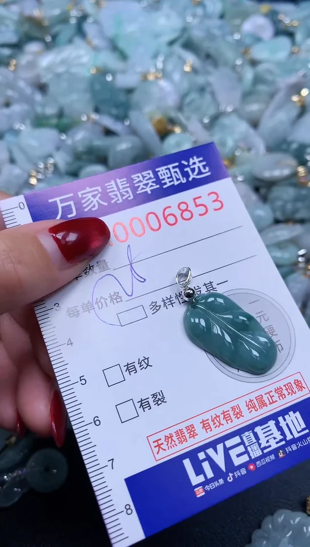 颈饰未镶嵌翡翠6853