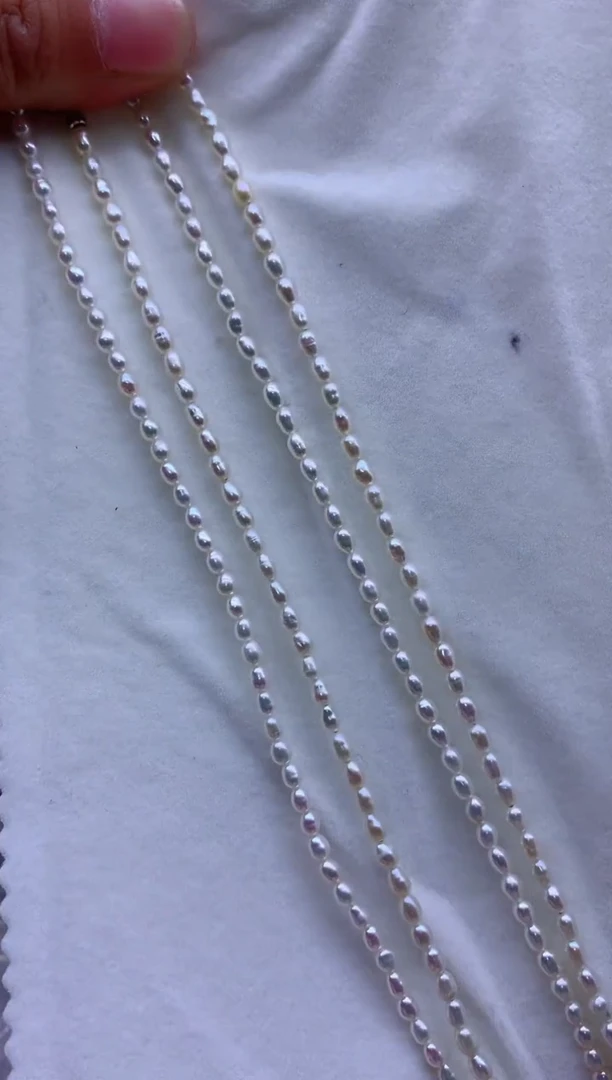 【闪购商品】淡水珍珠项链合金多发其一