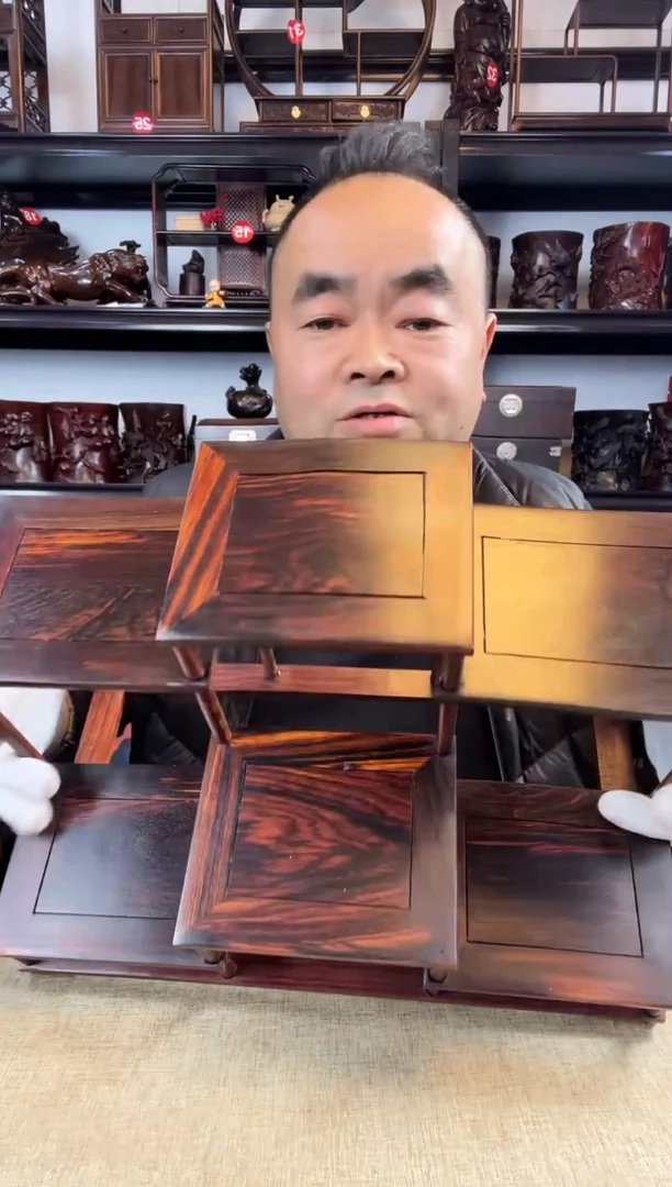 木老李红木工艺品241瑕疵
