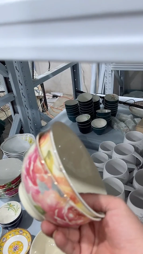 瓷片日用陶瓷（简装）5.5寸碗2个