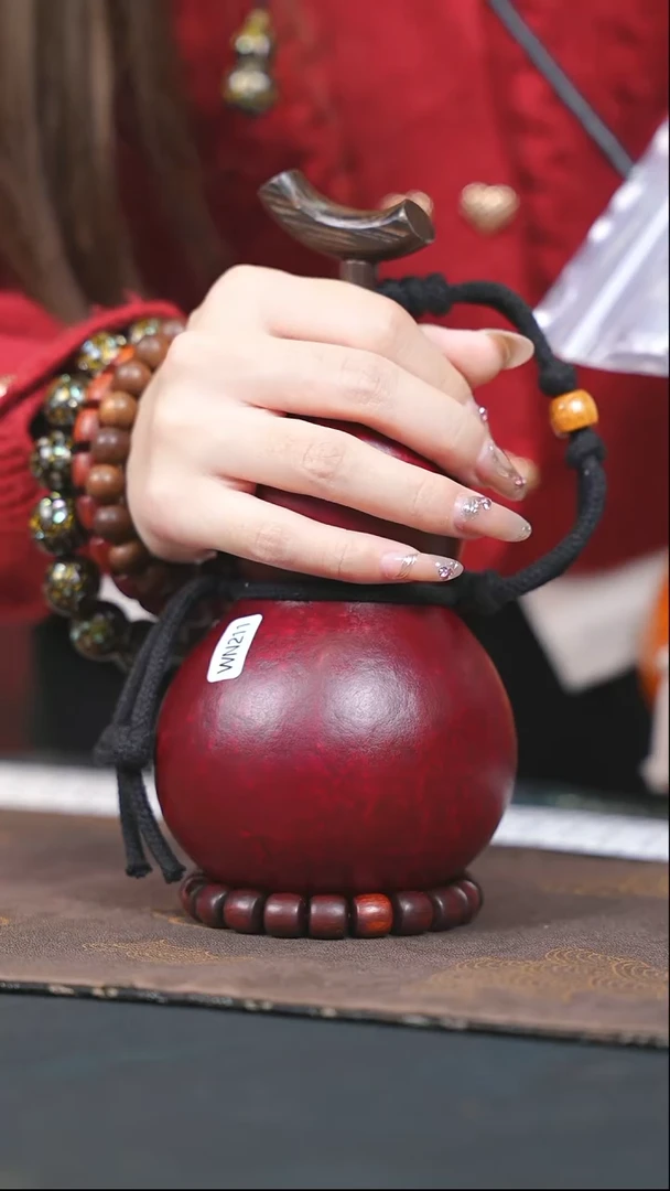 【闪购商品】WN211红色小容量酒葫芦随缘发