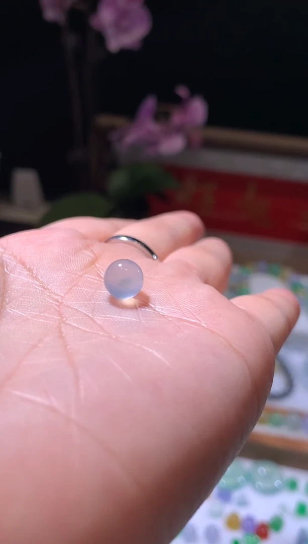 未镶嵌定制翡翠7.6珠子