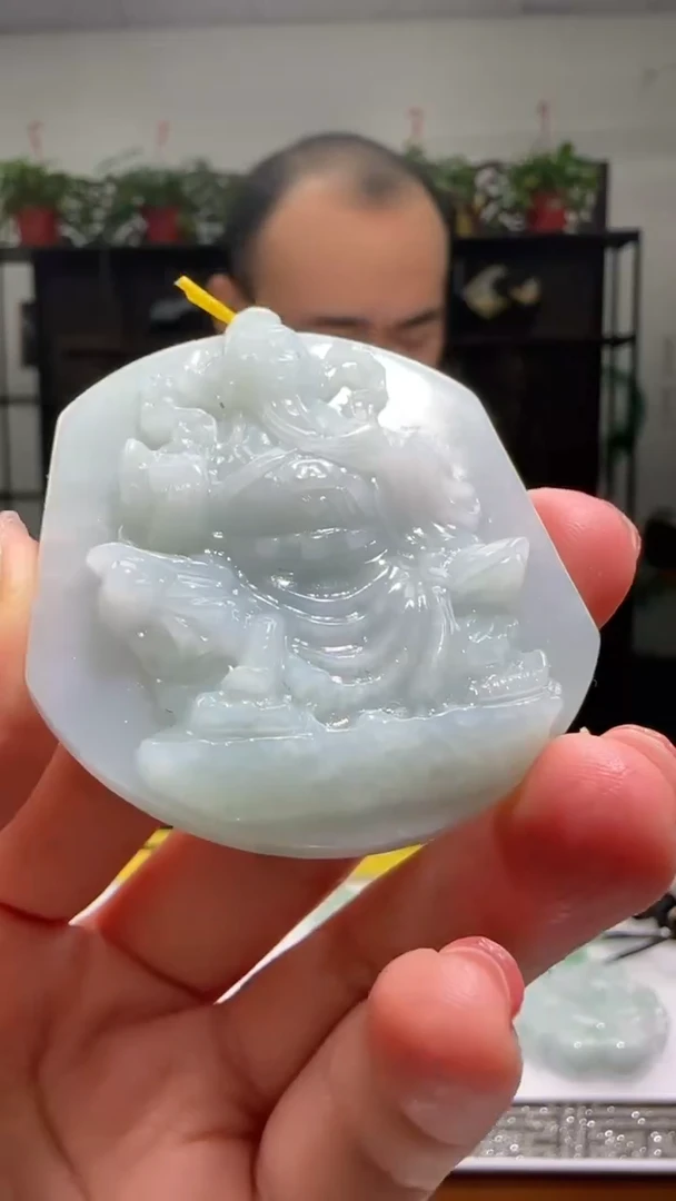 【闪购商品】翡翠颈饰未镶嵌天然翡翠A货吊坠