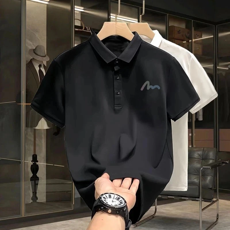 仓石一树潮牌夏季宽松型短袖Polo衫男士美式休闲痞帅慵懒风男装