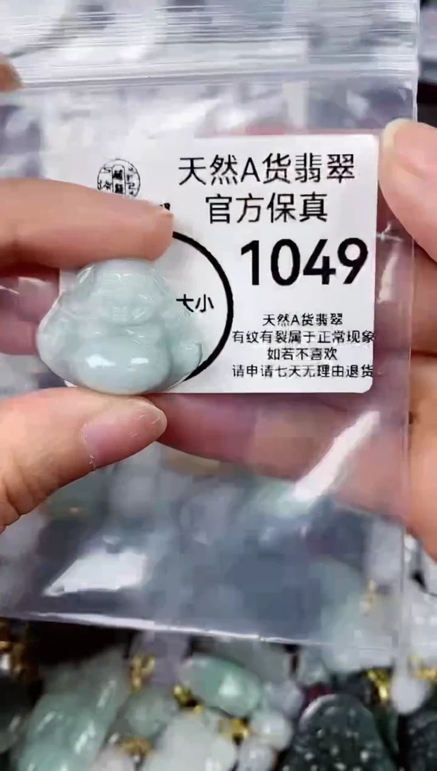 【闪购商品】翡翠颈饰未镶嵌天然A货翡翠1049
