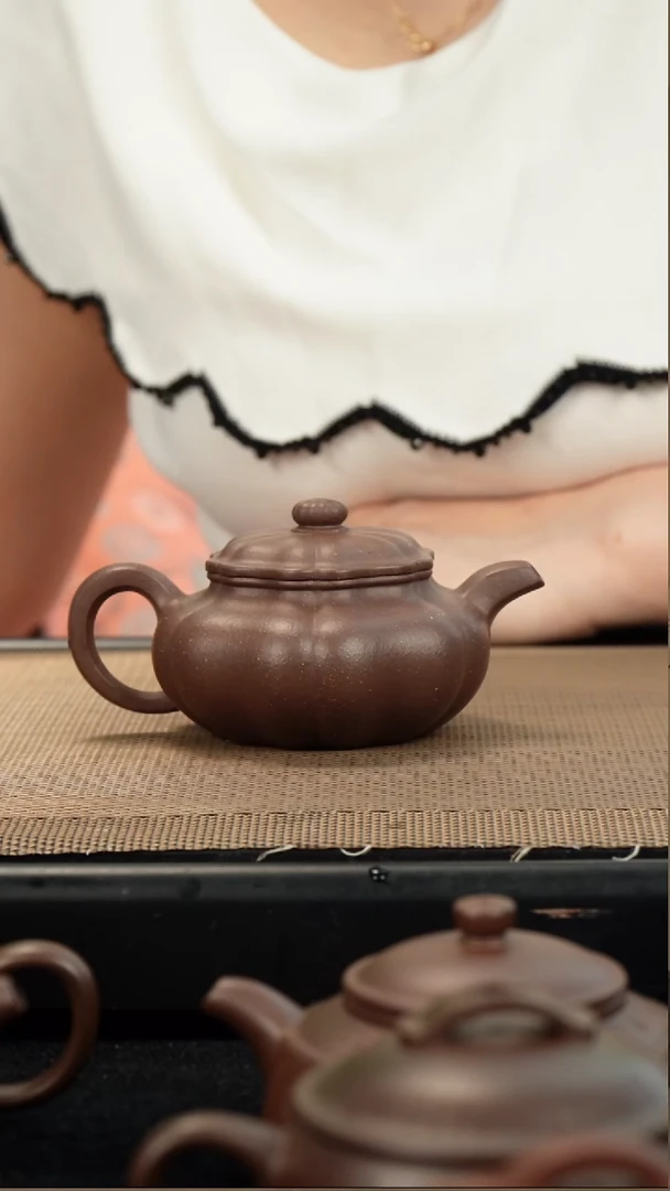 茶壶紫砂天青泥仿古150