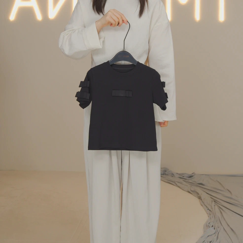 I'm Vena<知夏>2025女童夏装短袖50T3989