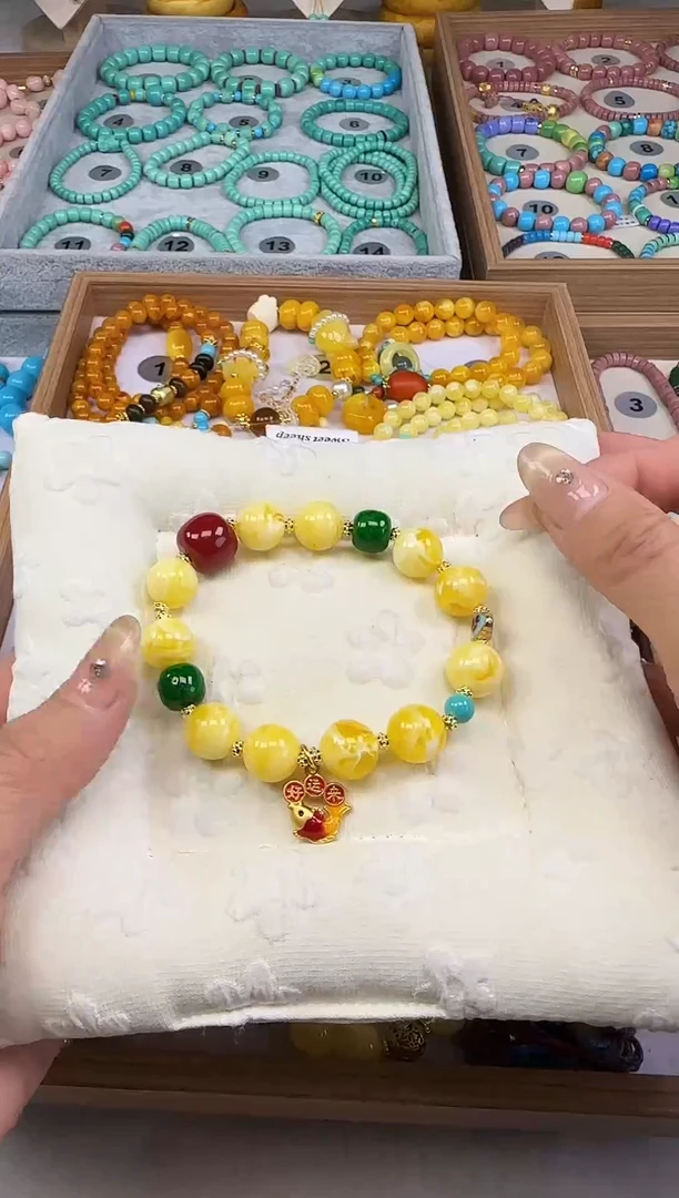 大漆工艺品手串/手链汀禾珍品——50