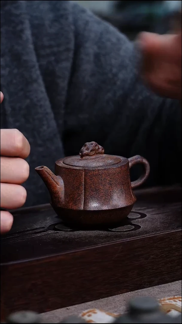 茶壶紫砂宜兴柴烧紫砂壶