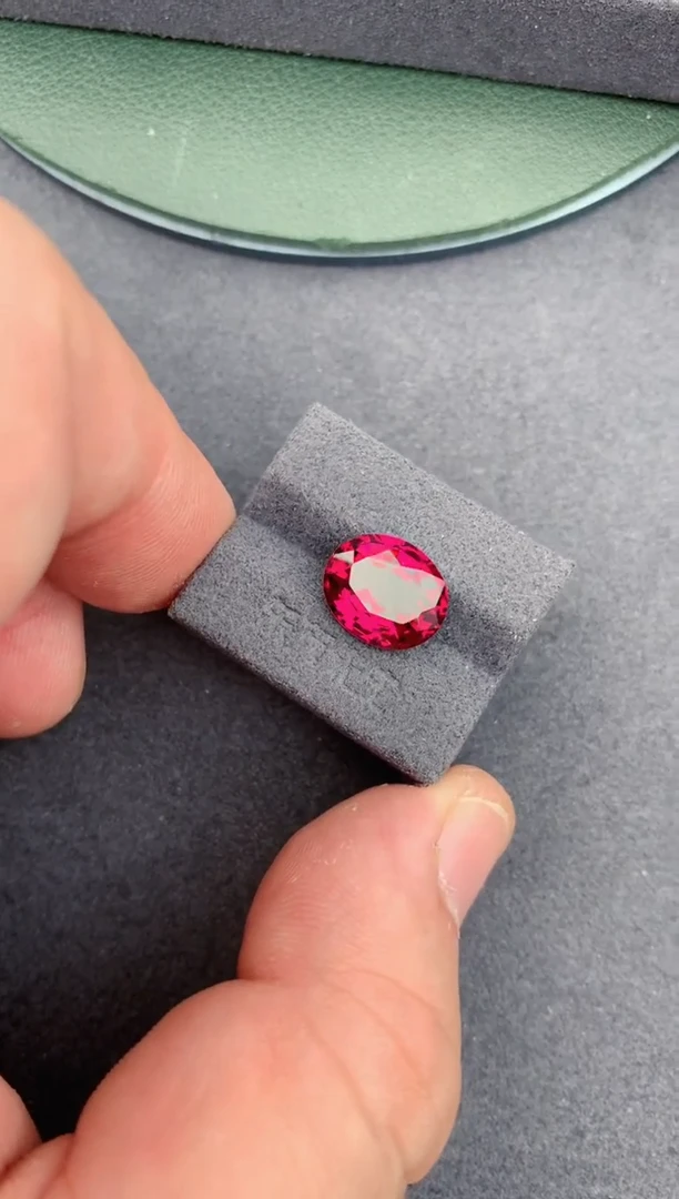 未镶嵌裸石定制石榴石5ct 镁铝榴石 定制
