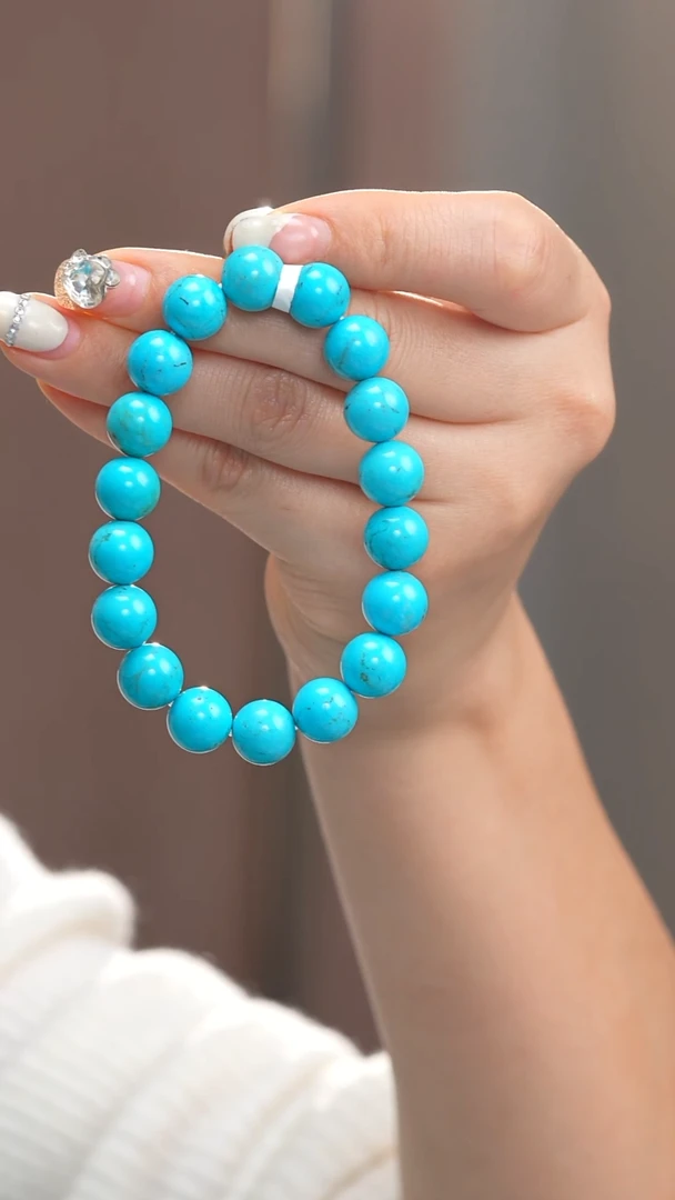 未镶嵌绿松石手串1