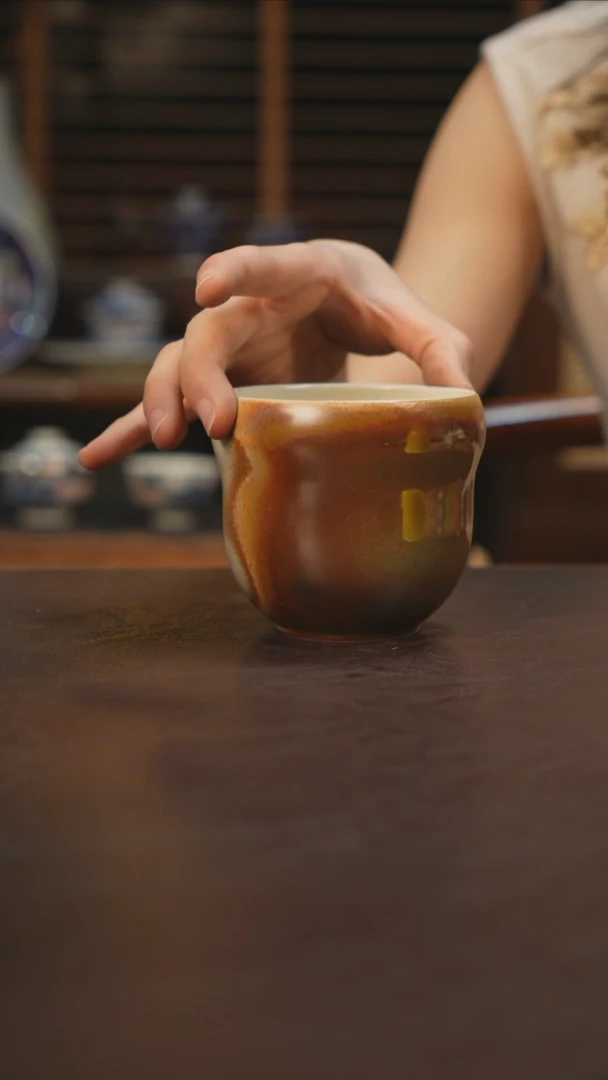 景德柴烧手作多人瑕疵