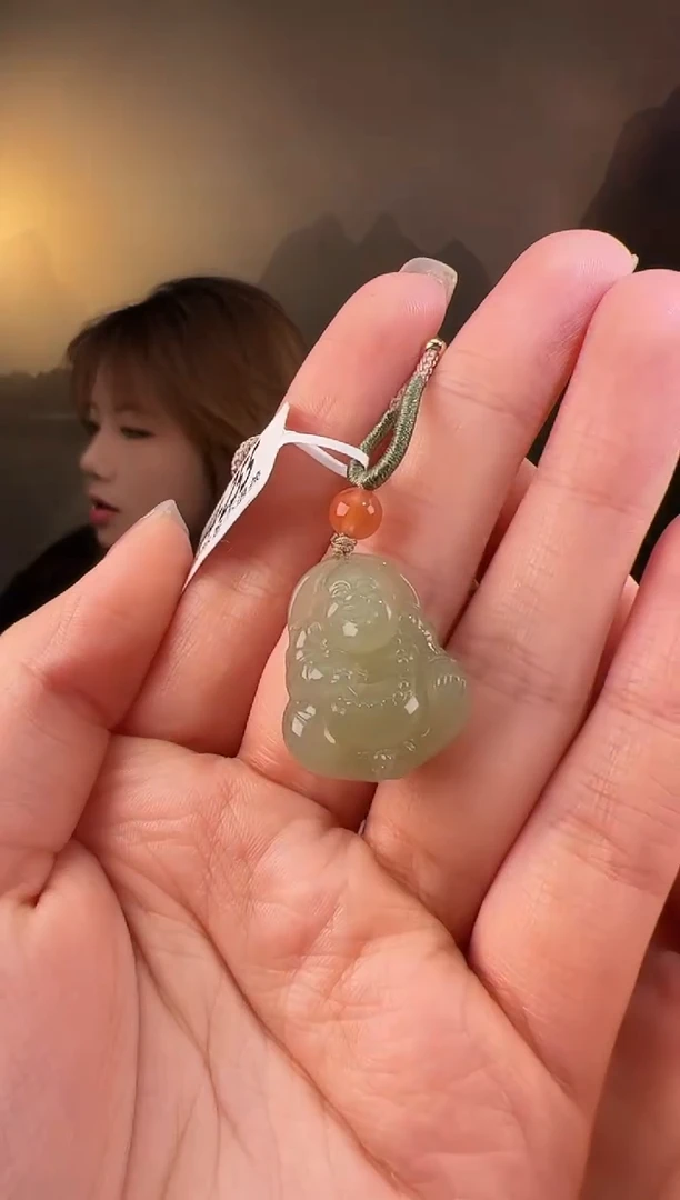 【闪购商品】和田玉颈饰未镶嵌佛公255