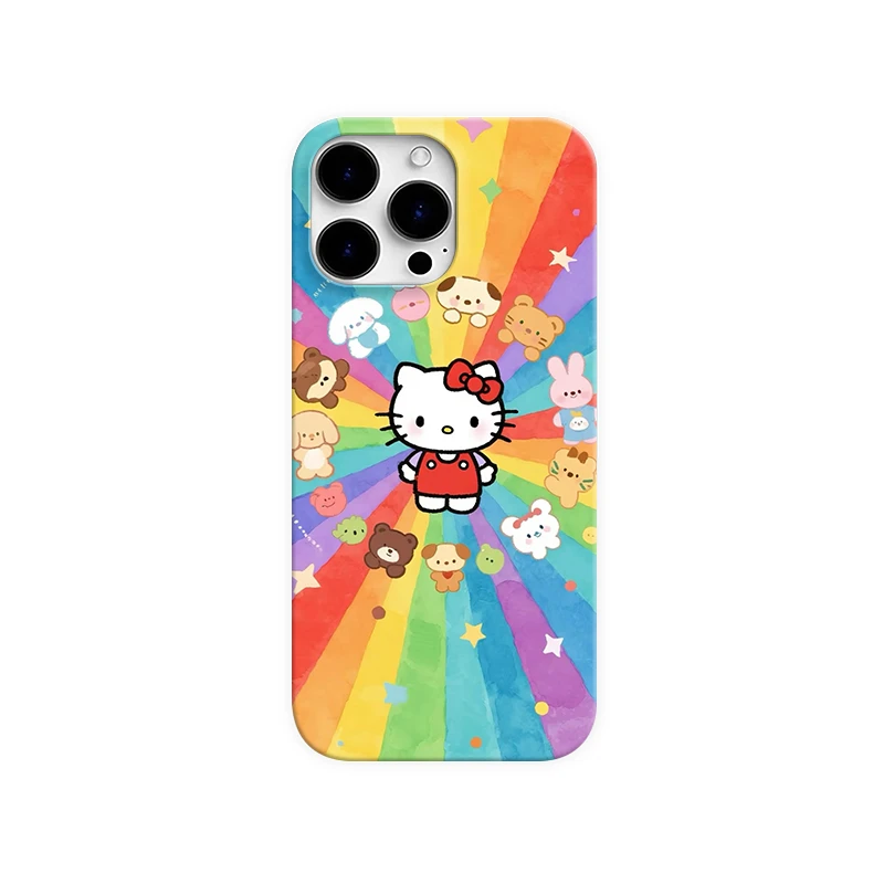 彩虹猫猫~手机壳适用于苹果16/12pm可爱13plus小众11xr卡通1415
