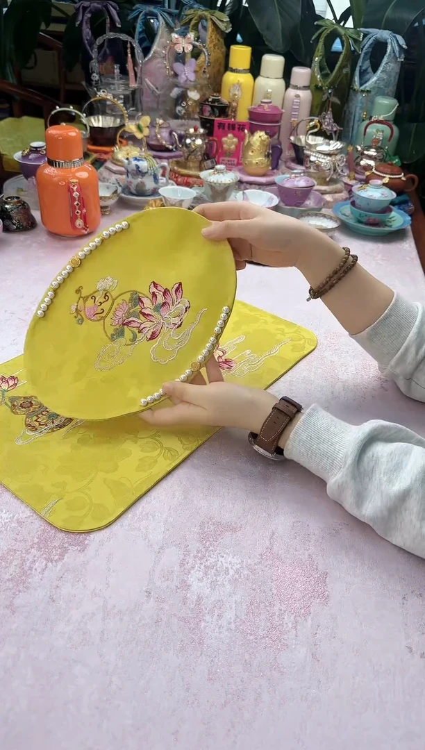 67 椭圆金色宝葫芦茶席