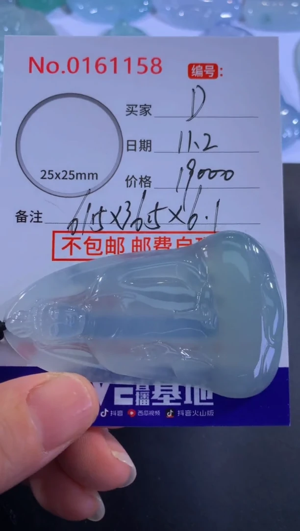 颈饰未镶嵌翡翠D***n！