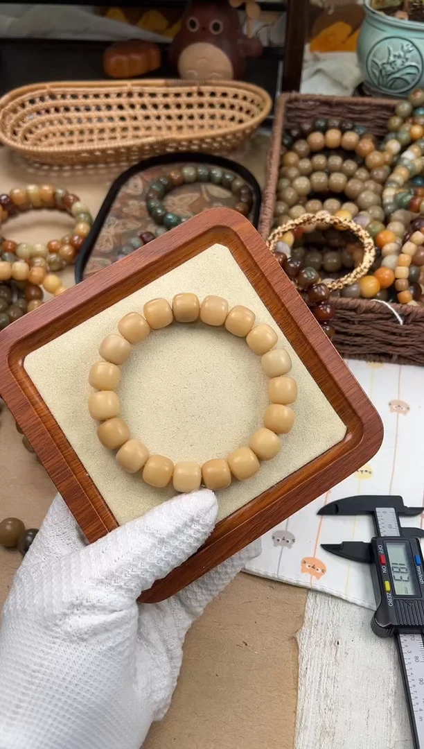 手串菩提根/象牙果a241 卡13.7 干磨海子