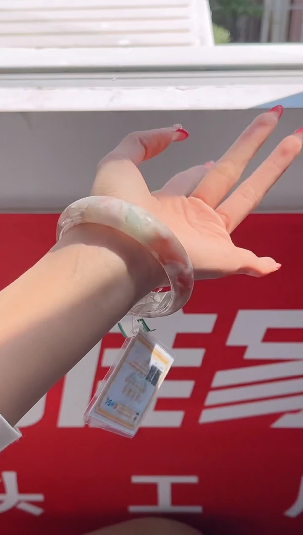 未镶嵌手镯石英质玉瑾圈口（赠品镯心）