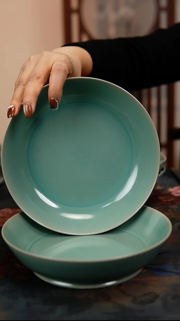 瓷片原产地原矿釉汝瓷