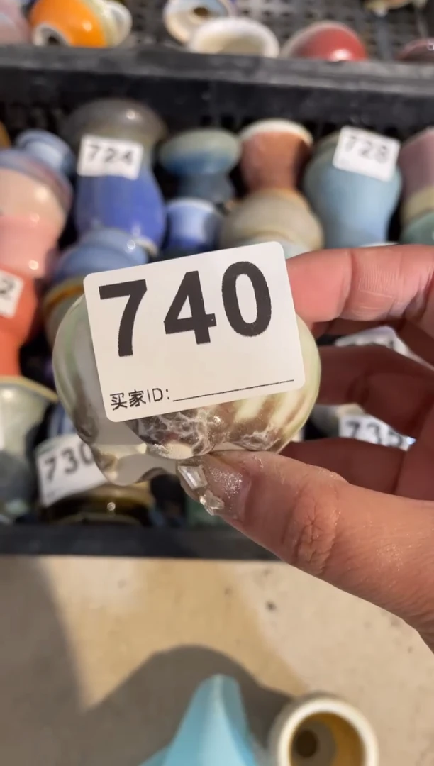 【闪购商品】摆件740福利微瑕知木小芳花盆