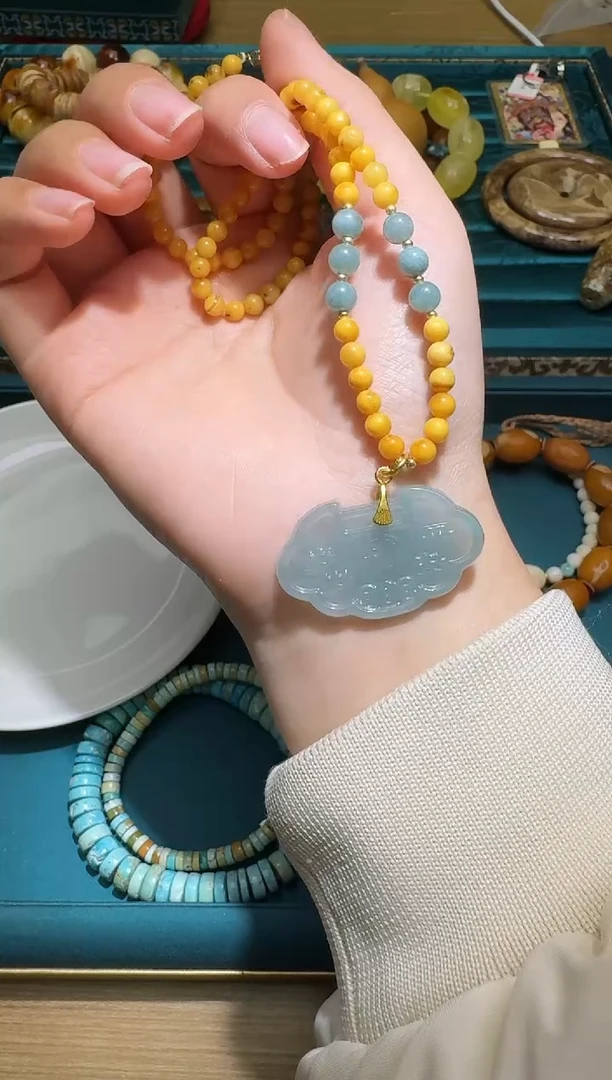 颈饰未镶嵌翡翠多样性发一件 441