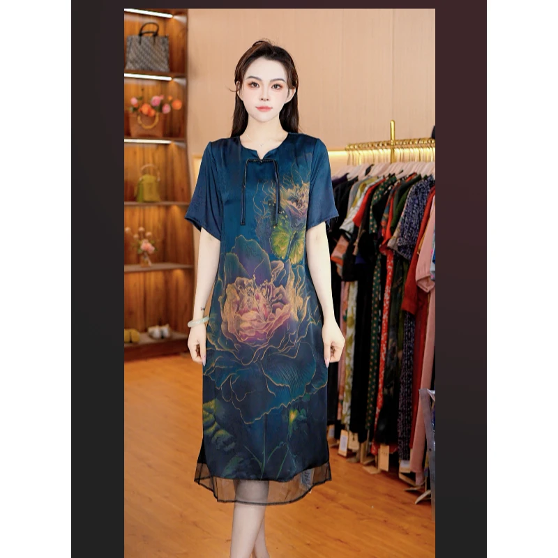 5-2449-26新款时尚休闲连衣裙