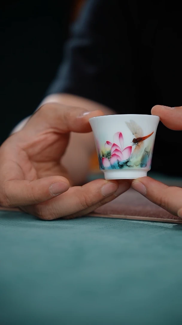 95-1带足品茗杯(周永兵)