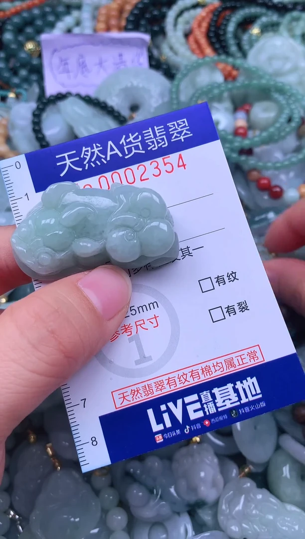 颈饰未镶嵌翡翠天然翡翠