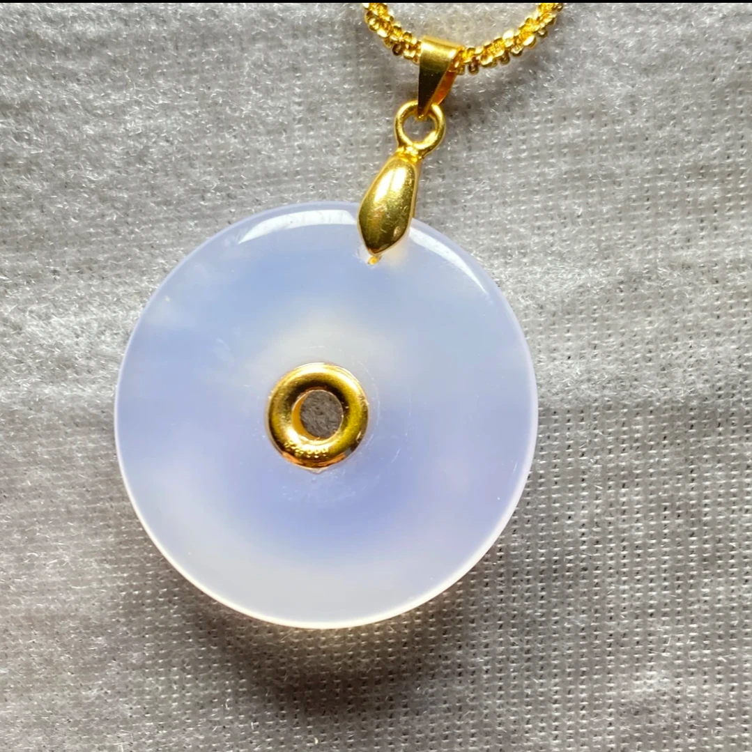 【凌总专属】天然玉髓平安扣 多样性发货 -015