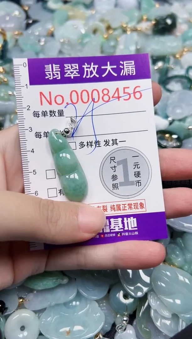 颈饰未镶嵌翡翠8456