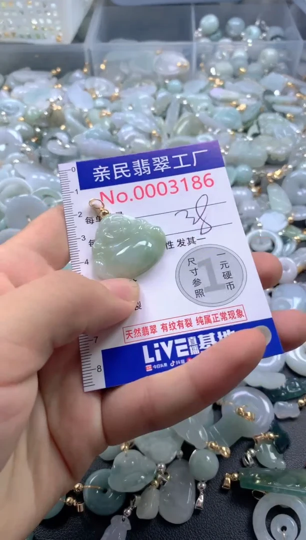 颈饰未镶嵌翡翠3186