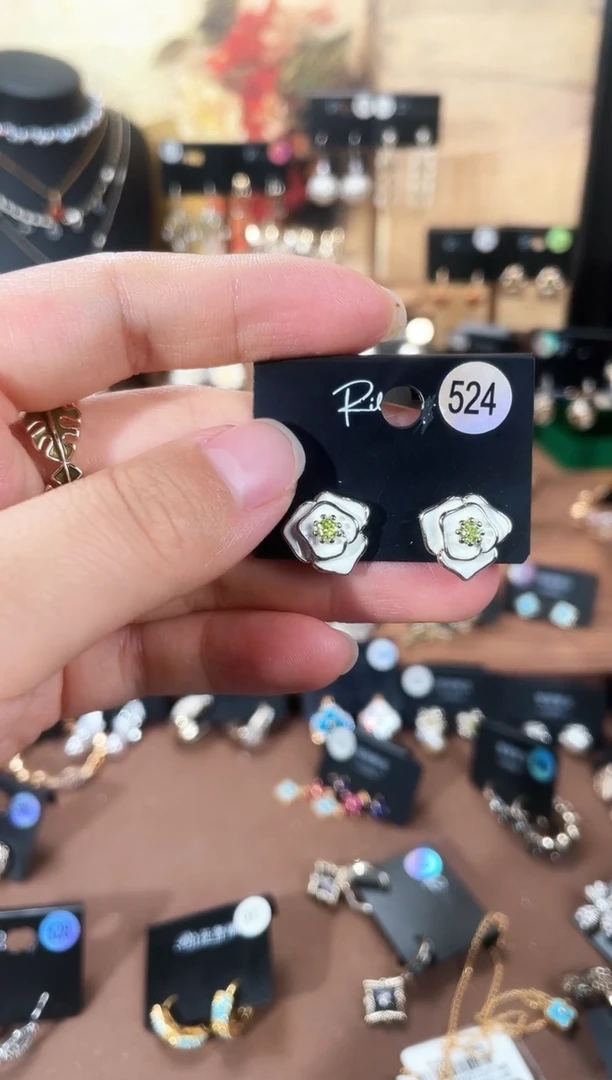 合金925银锆石里524