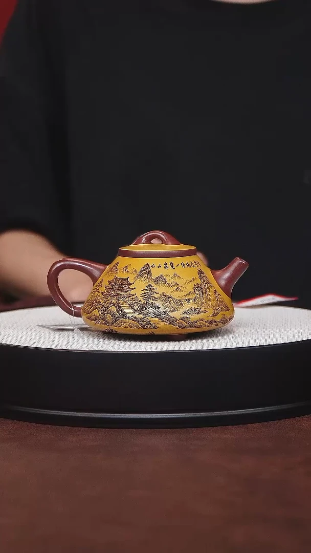 茶壶紫砂宜兴紫砂 云炉 底槽清粉浆 顾林芳