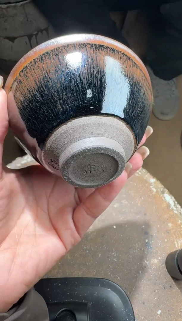 茶盏行云龙窑柴烧136