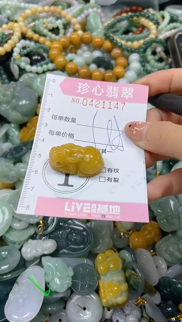 颈饰未镶嵌翡翠闪购0421147
