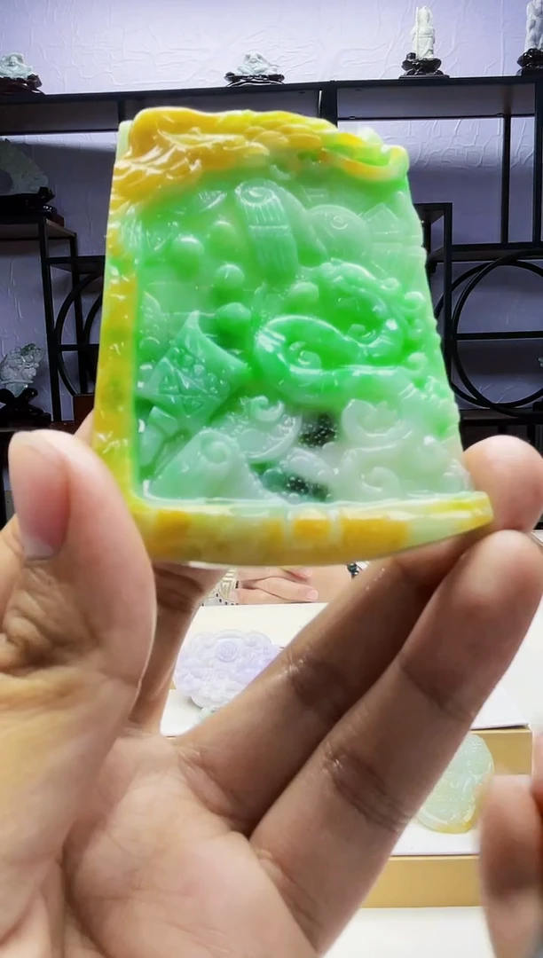 【闪购商品】定制翡翠未镶嵌毛货02200058 