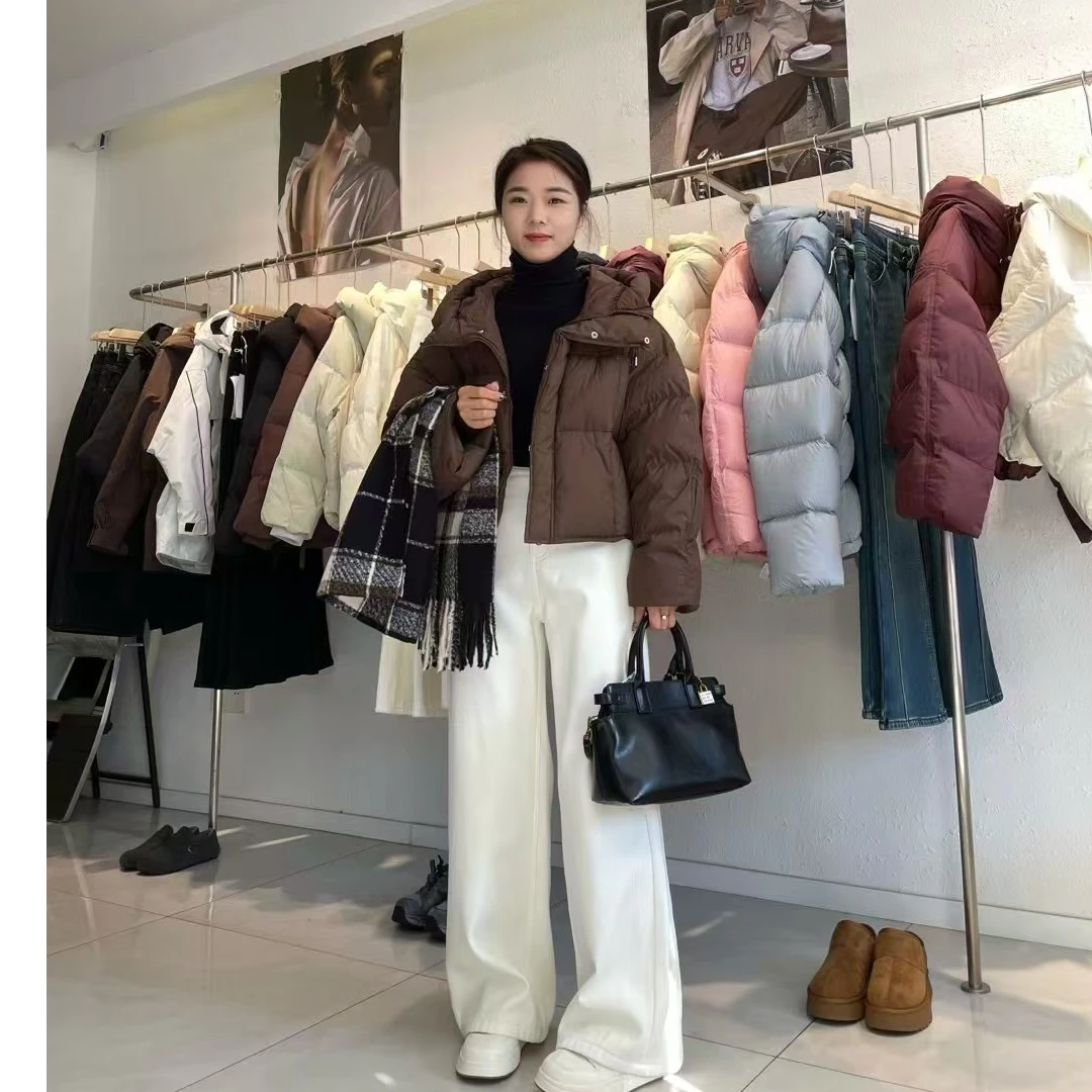 丽丽家新款  韩系短款洋气羽绒服女