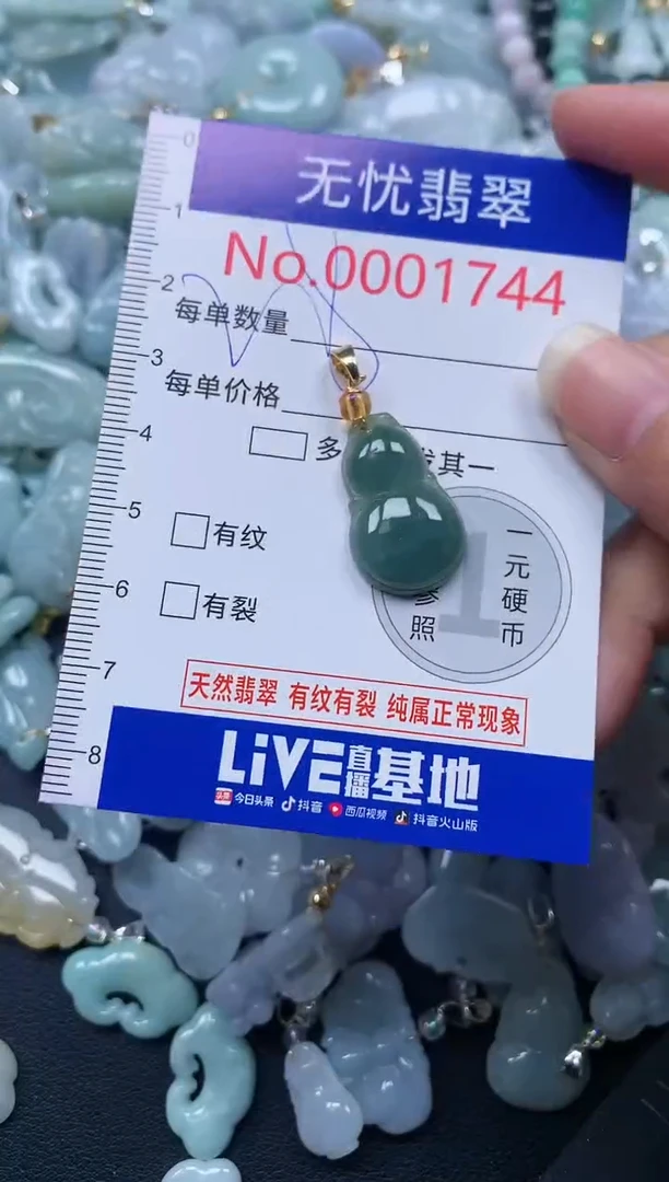 颈饰未镶嵌翡翠1744