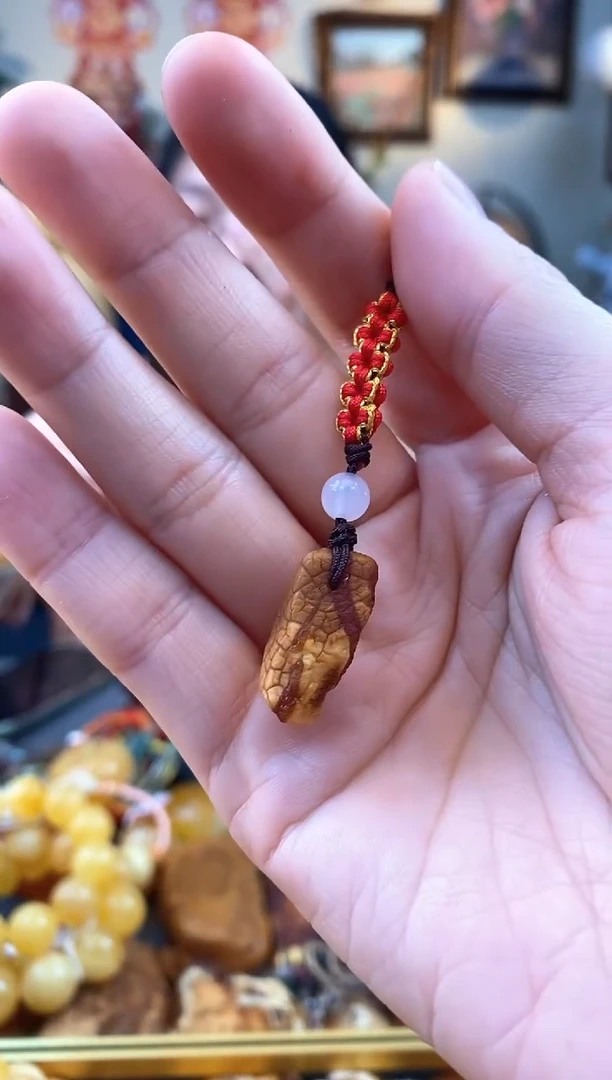 【闪购商品】未镶嵌琥珀颈饰吊坠