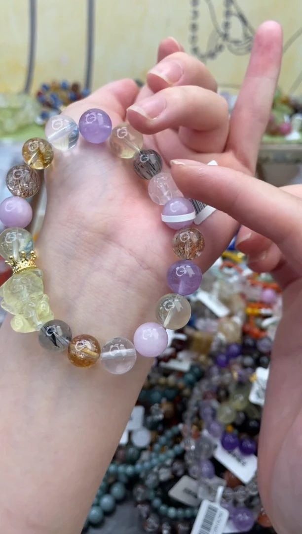 未镶嵌手链水晶330