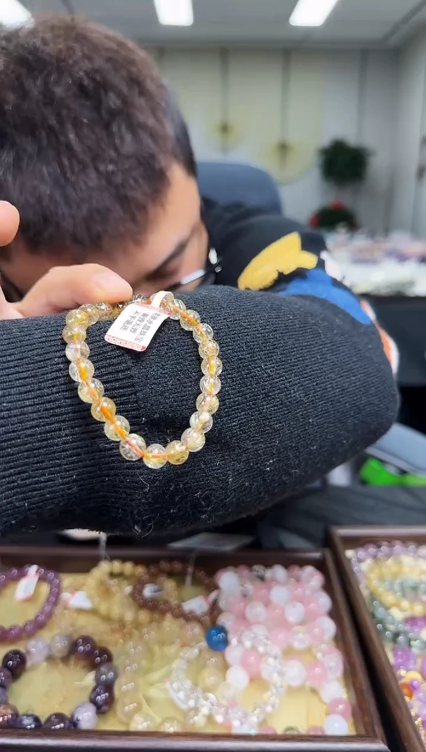 未镶嵌手串水晶978