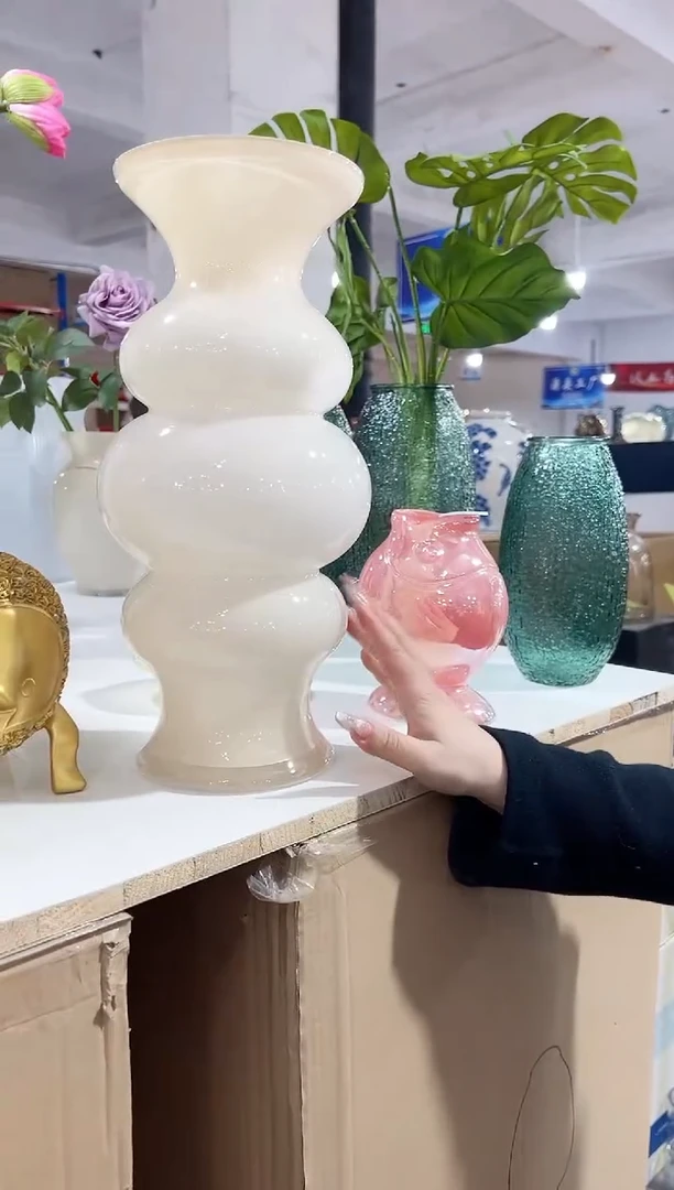 【闪购商品】玻璃花伴你花瓶微瑕-GT9SE