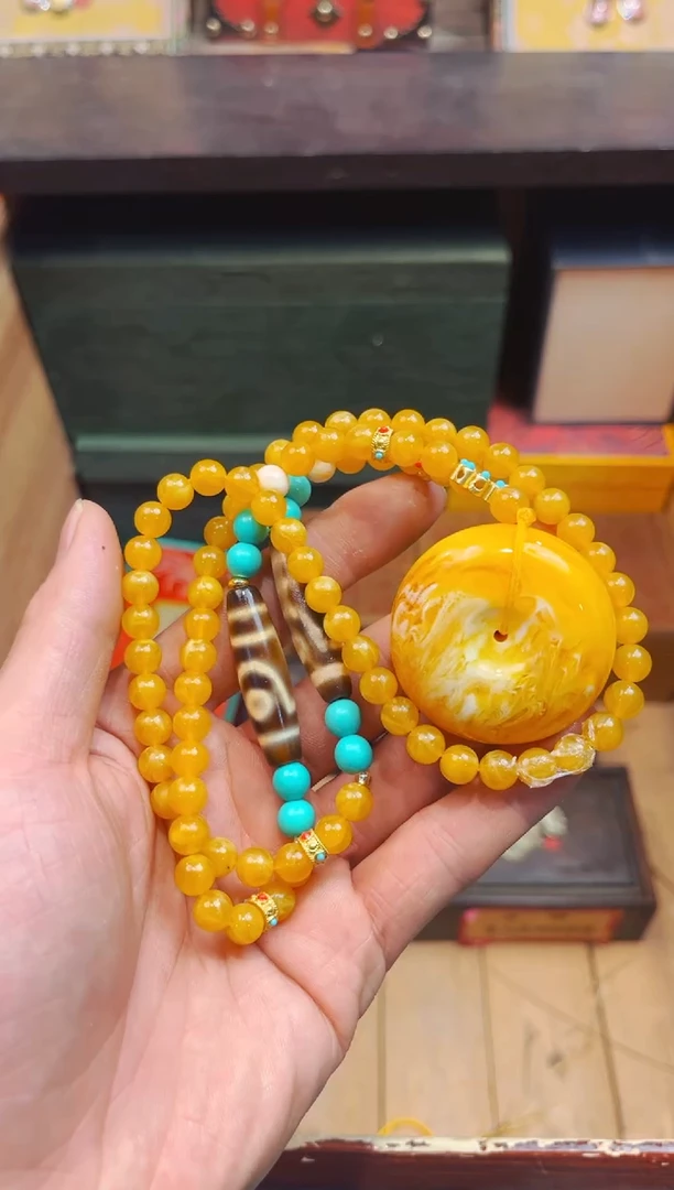 【闪购商品】蜜蜡裸石未镶嵌E瑞哥专属高端精品70