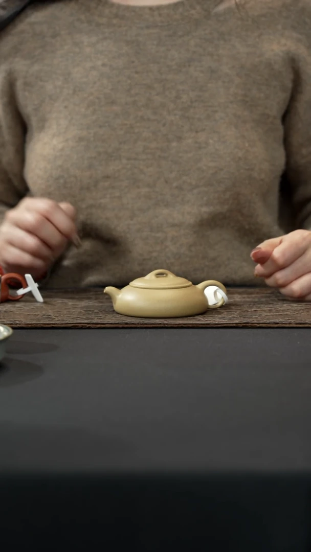 【闪购商品】紫砂茶壶无尘壶本绿80cc