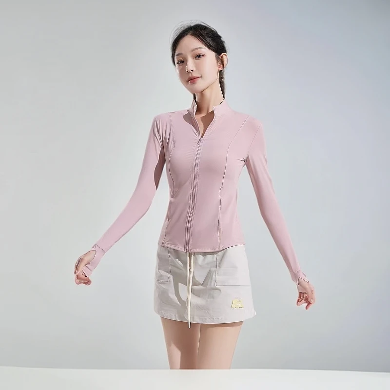 立领修身防晒服百搭显瘦运动坦克