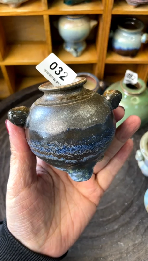 【闪购商品】陶032 内口2【喵喵团圆多肉盆】