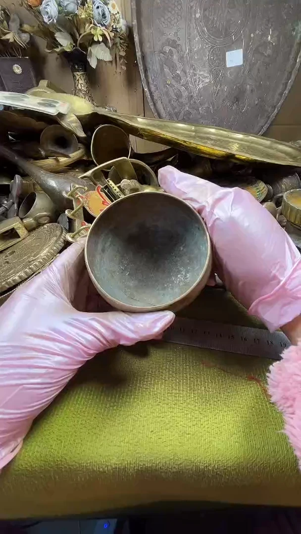 莫**…亿锦铜回流铜器摆件29