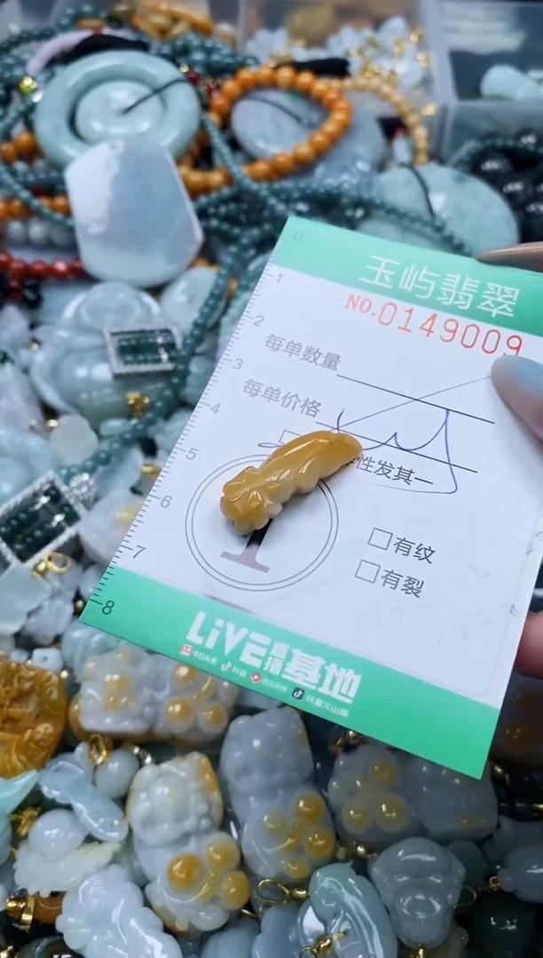 翡翠未镶嵌颈饰闪购0149009多样性发其一