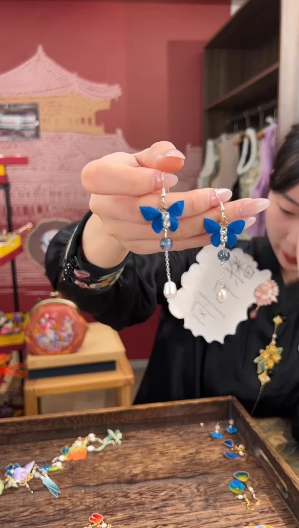 【闪购商品】刺绣苏绣世家非遗手工（耳环）